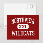 ノースビュー – Wildcats - High - Grand Rapids ポストカード (正面/裏面)