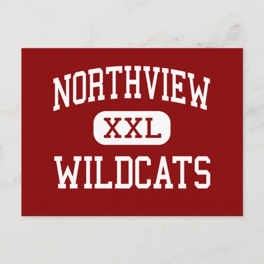 ノースビュー – Wildcats - High - Grand Rapids ポストカード (正面)