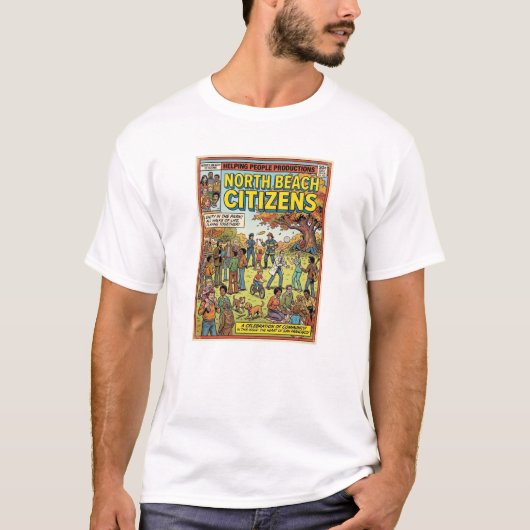 ノースビーチの市民 Tシャツ (正面)