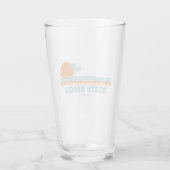 ノースビーチティビーアイランドジョージアサンパームツリーズ タンブラーグラス (裏面)