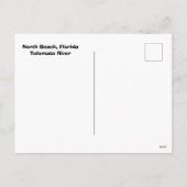 ノースビーチフロリダサンセットホリデーハガキ シーズンポストカード (裏面)