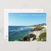 ノースビーチ西オーストラリア ポストカード (正面/裏面)