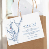 ノースビーチMD結婚の歓迎と旅程 サンキューカード