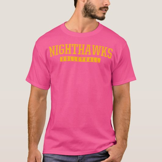 ノースフィールドよだかのバレーボールHs Tシャツ (正面)