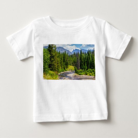 ノースフォークショショーネリバー ベビーTシャツ (正面)