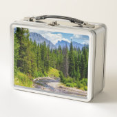 ノースフォークショショーネリバー メタルランチボックス (正面)