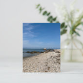 ノースフォーク音カスタム響カットビニールステッカー ポストカード (スタンド正面)