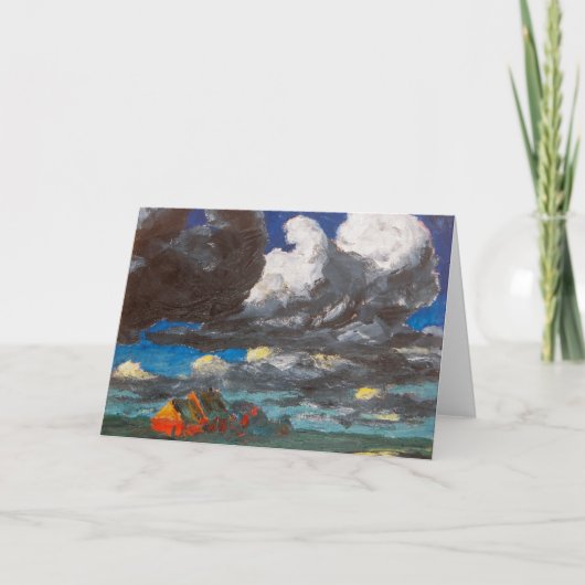 ノースフリースランドの風景 | Emil Node | カード (正面)