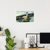 ノースブリッジコネクティングリーウィストンとオーバーン ポスター (ホームオフィス)