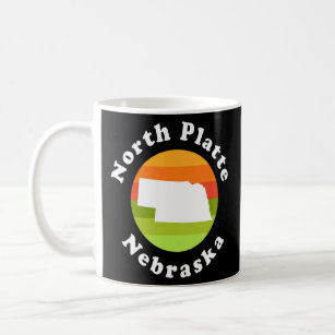 ノースプラットネブラスカアウトドアズサンライズNE土産 コーヒーマグカップ