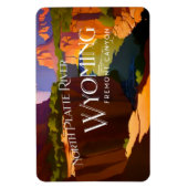 ノースプラット川 マグネット (縦)