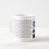 ノースヘッドライトハウス、ワシントン・マグ コーヒーマグカップ (正面左)