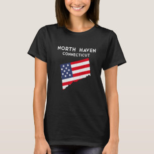 ノースヘブンコネチカットUSA州アメリカトラベルC Tシャツ