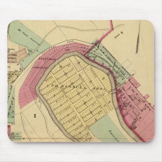 ノースホイーリング マウスパッド (正面)