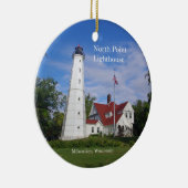 ノースポイントライトハウスオーナメント セラミックオーナメント (右)