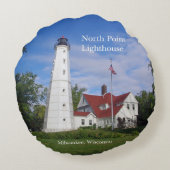 ノースポイントライトハウスラウンドピロー ラウンドクッション (裏面)