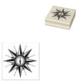 ノースポイントヴィンテージコンパスラバーアートスタンプ ラバースタンプ (押印)