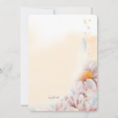 ノースポット写真招待状 招待状 (裏面)