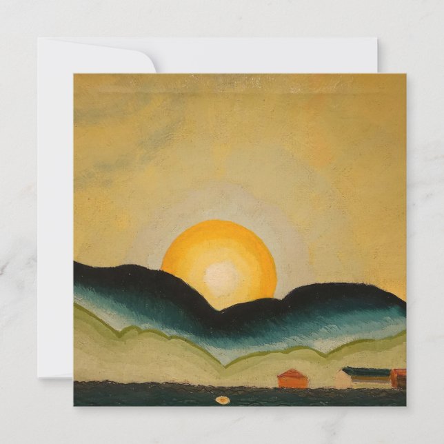 ノースポートハーバー(1929)アーサー・ドーブ (正面)