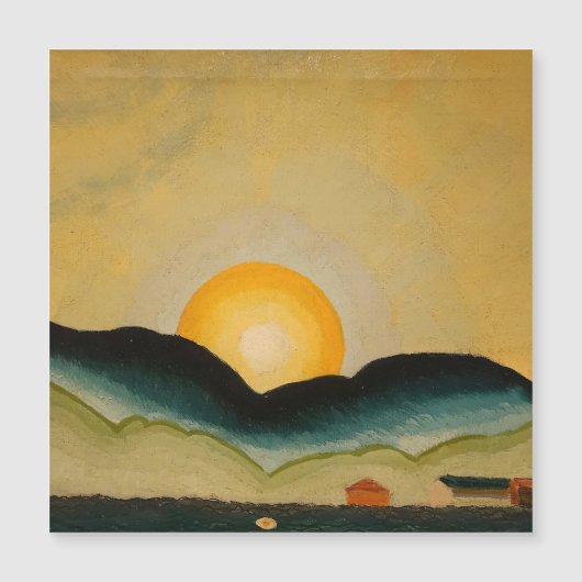 ノースポートハーバー(1929)アーサー・ドーブ (正面)