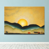 ノースポートハーバー(1929)アーサー・ドーブ キャンバスプリント (インサイチュ (ウッドフロア))