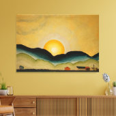 ノースポートハーバー(1929)アーサー・ドーブ キャンバスプリント (インサイチュ (リビング))