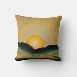 ノースポートハーバー(1929)アーサー・ドーブ クッション