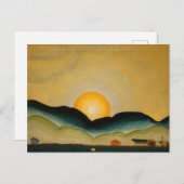 ノースポートハーバー(1929)アーサー・ドーブ ポストカード (正面/裏面)