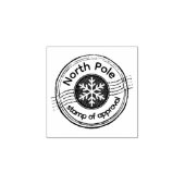 ノースポールの公式承認スタンプ | ウッドアートスタンプ ラバースタンプ (インプリント)