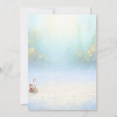 ノースポールの誕生日マジック | 魅惑のエルフ 招待状 (裏面)