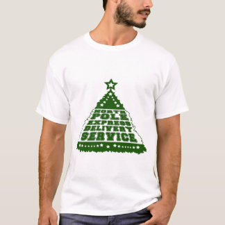 "ノースポールエクスプレス配送サービス" クリスマスのお祭り Tシャツ