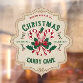 ノースポールキャンディーケーンヴィンテージ ウィンドウサイン (シート2)