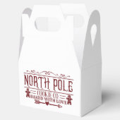 ノースポールクッキー会社クリスマスホリデー フェイバーボックス (オープン)