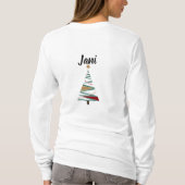 ノースポールクリスマスパーソナライズド Tシャツ (裏面)