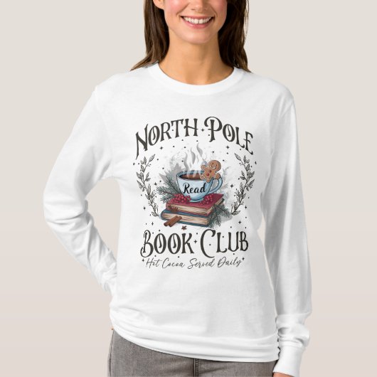 ノースポールクリスマスパーソナライズド Tシャツ (正面)