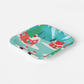 ノースポールクリスマスホリデーパーティー紙プレート ペーパープレート (傾斜あり)