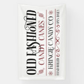 ノースポールクリングルキャンディーカンパニークリスマス 横断幕 (縦)