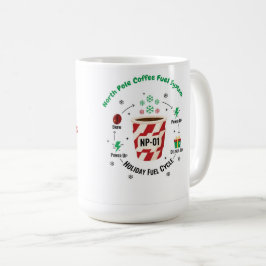 “ノースポールコーヒーフューエルシステム - 楽しいクリスマスマグ” コーヒーマグカップ