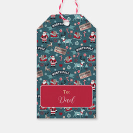 ノースポールサンタンドトインデアフェスティバル ギフトタグ