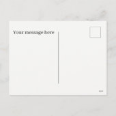 ノースポールジンジャーブレッドベーキングカンパニーに追加メッセージ シーズンポストカード (裏面)