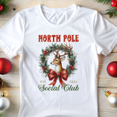 ノースポールソーシャルクラブヴィンテージクリスマス トライブレンドTシャツ