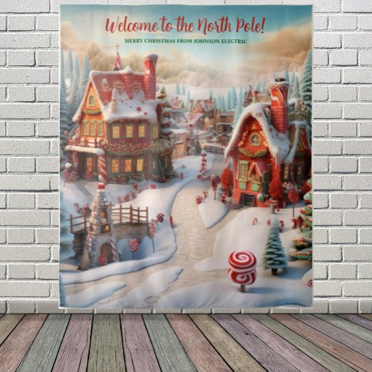 ノースポールビレッジ&サンタス工房 タペストリー