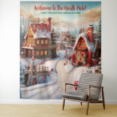 ノースポールビレッジ&サンタス工房 タペストリー (インサイチュ)