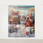 ノースポールビレッジ&サンタス工房 タペストリー (正面)