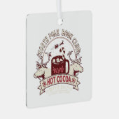 ノースポールブッククラブオーナメントクリスマス メタルオーナメント (正面右)