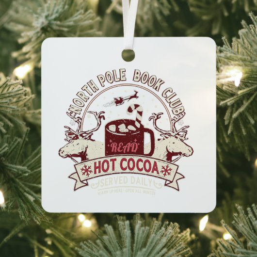 ノースポールブッククラブオーナメントクリスマス メタルオーナメント (インサイチュ)