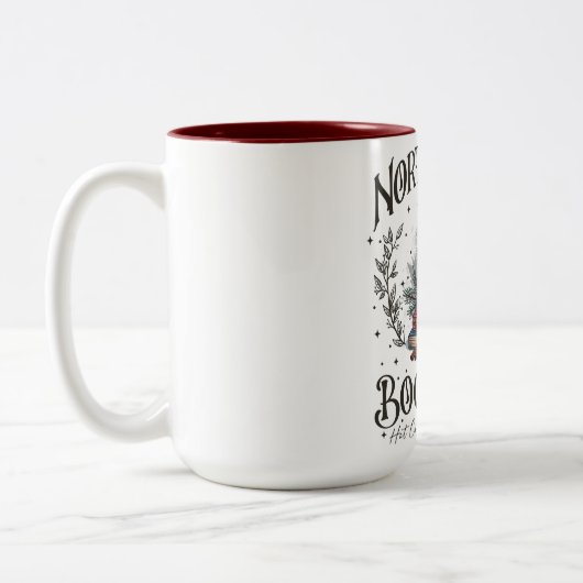 ノースポールブッククラブクリスマス ツートーンマグカップ (左)