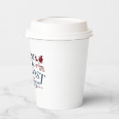 ノースポールベッドブレックファーストクリスマス 紙コップ (左)