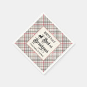 ノースポールベッド&ブレックファーストファームハウスクリスマス スタンダードカクテルナプキン (角)