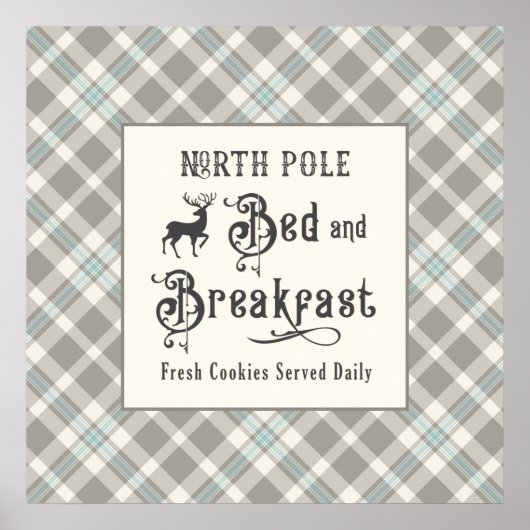 ノースポールベッド&ブレックファーストファームハウスクリスマス ポスター (正面)